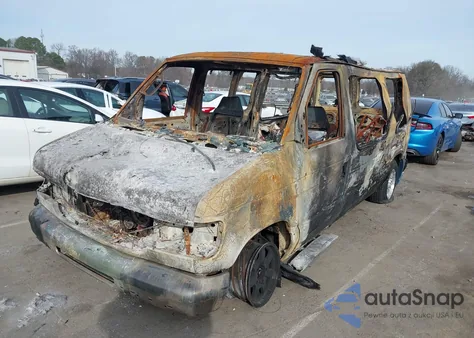 2003 Ford E-150 Recreational z USA, uszkodzony, nr VIN 1FDRE14L83HB05356